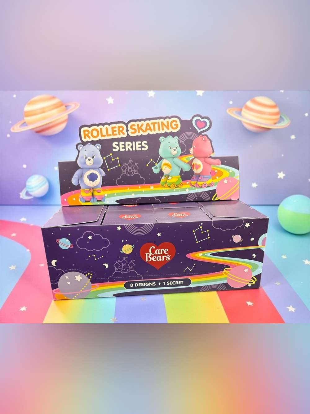 🌈🛼 Authentic New Care Bears Roller Skating Series Blind Box 🛼🌈